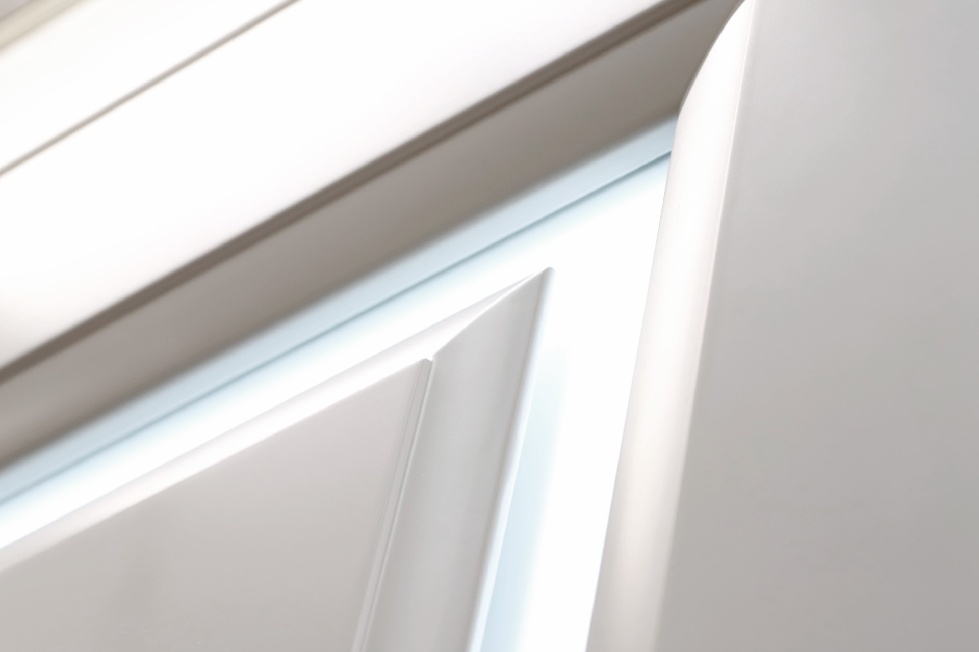 AURUM 1 VETRO LIGHT GREY CLOSET BELLDINNI MODERN INTERIOR DOOR - 4