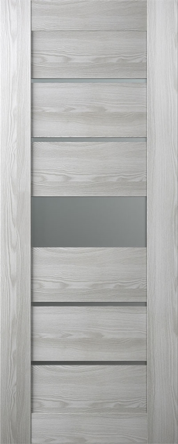AVON 07-06 VETRO RIBEIRA ASH SLAB BELLDINNI MODERN INTERIOR DOOR - 1