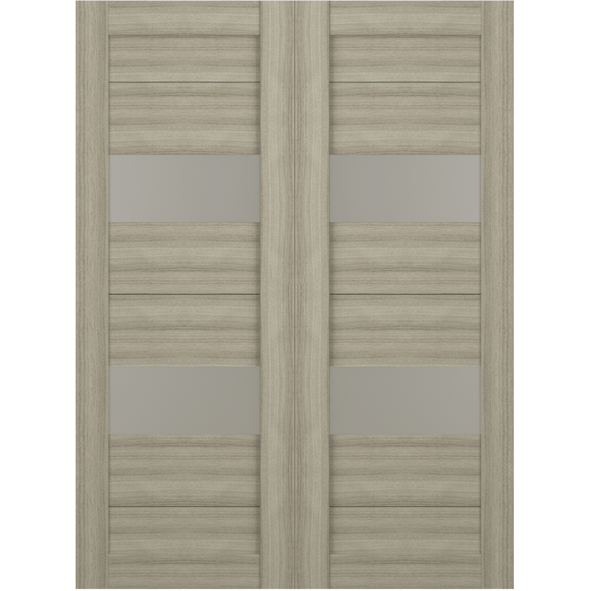 BERTA VETRO SHAMBOR DOUBLE BELLDINNI MODERN INTERIOR DOOR - 2