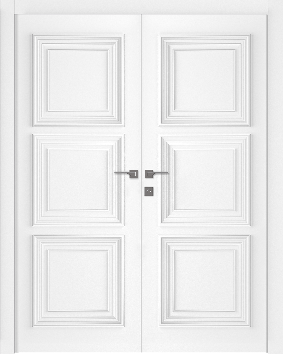 PALAZZO 3 POLAR WHITE CLOSET BELLDINNI MODERN INTERIOR DOOR - 1