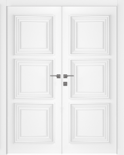 PALAZZO 3 POLAR WHITE CLOSET BELLDINNI MODERN INTERIOR DOOR - 1