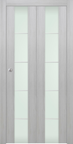 AVON 202 4H VETRO RIBEIRA ASH BI-FOLD BELLDINNI MODERN INTERIOR DOOR - 1