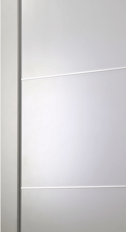 ARVIKA POLAR WHITE DOUBLE BI-FOLD BELLDINNI MODERN INTERIOR DOOR - 4