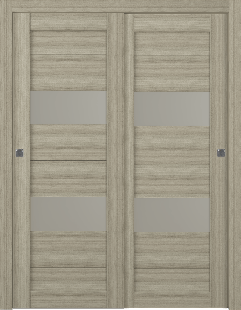 BERTA VETRO SHAMBOR BYPASS BELLDINNI MODERN INTERIOR DOOR - 1