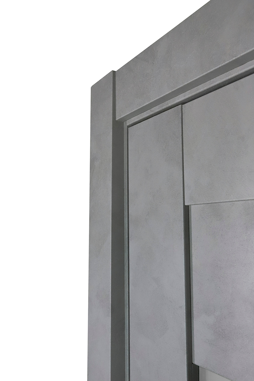 AVON 207 VETRO DARK URBAN BYPASS BELLDINNI MODERN INTERIOR DOOR - 5