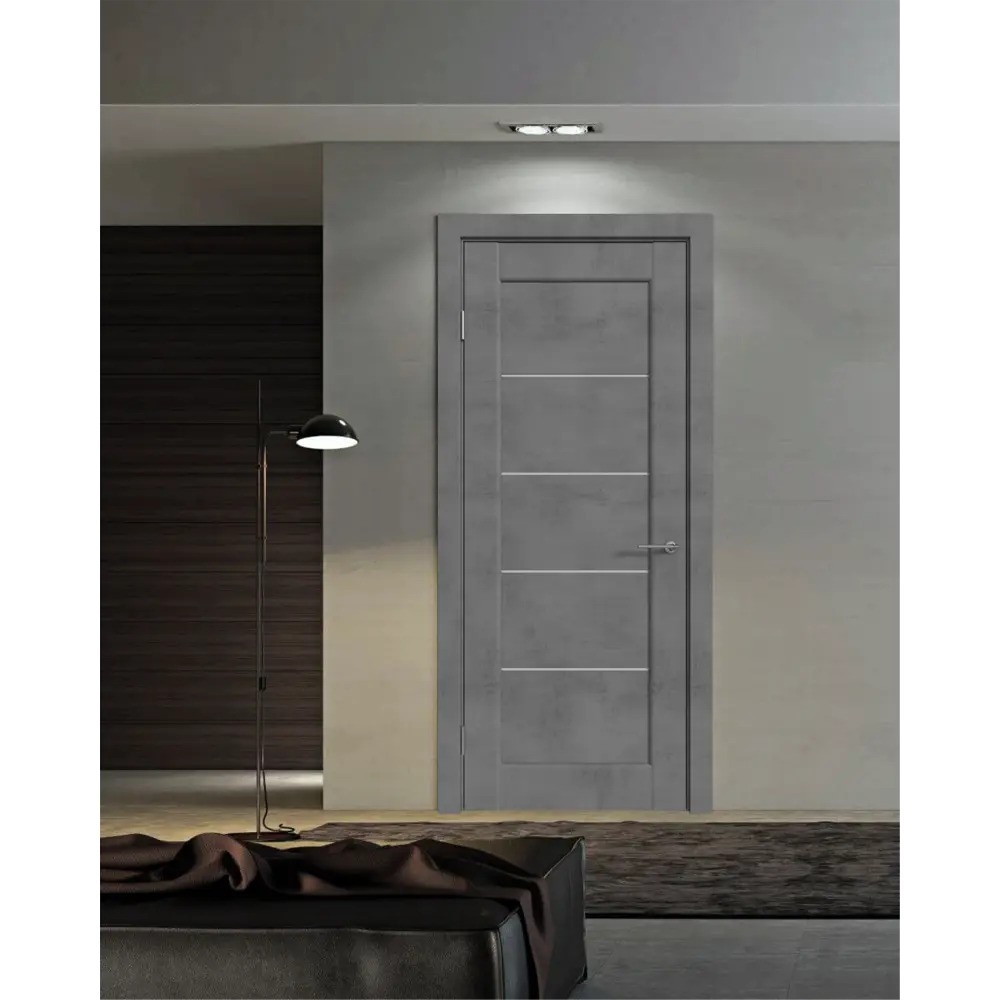 AVON 01 4H DARK URBAN BARN BELLDINNI MODERN INTERIOR DOOR - 5