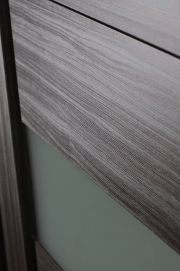 ROMI VETRO GRAY OAK BYPASS BELLDINNI MODERN INTERIOR DOOR - 6