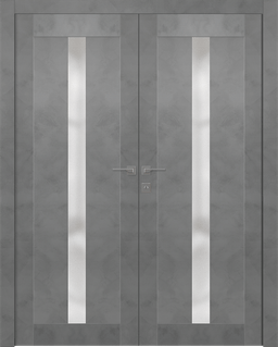 AVON 101 VETRO DARK URBAN CLOSET DOORS BELLDINNI MODERN INTERIOR DOOR - 1
