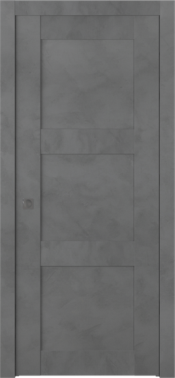 AVON 07 2RN DARK URBAN POCKET BELLDINNI MODERN INTERIOR DOOR - 1