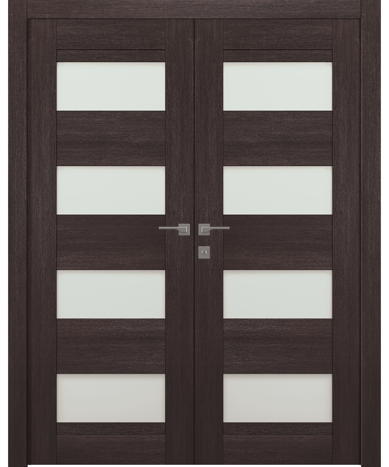 AVON 07-08 VETRO VERALINGA OAK DOUBLE DOORS BELLDINNI MODERN INTERIOR DOOR - 1