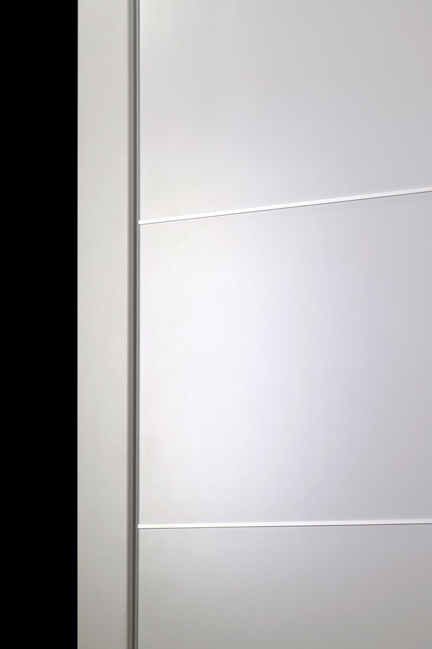 SMART PRO 2H POLAR WHITE INVISIBLE METAL FRAME BELLDINNI MODERN INTERIOR DOOR - 7