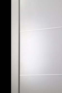 SMART PRO 2H POLAR WHITE INVISIBLE METAL FRAME BELLDINNI MODERN INTERIOR DOOR - 7