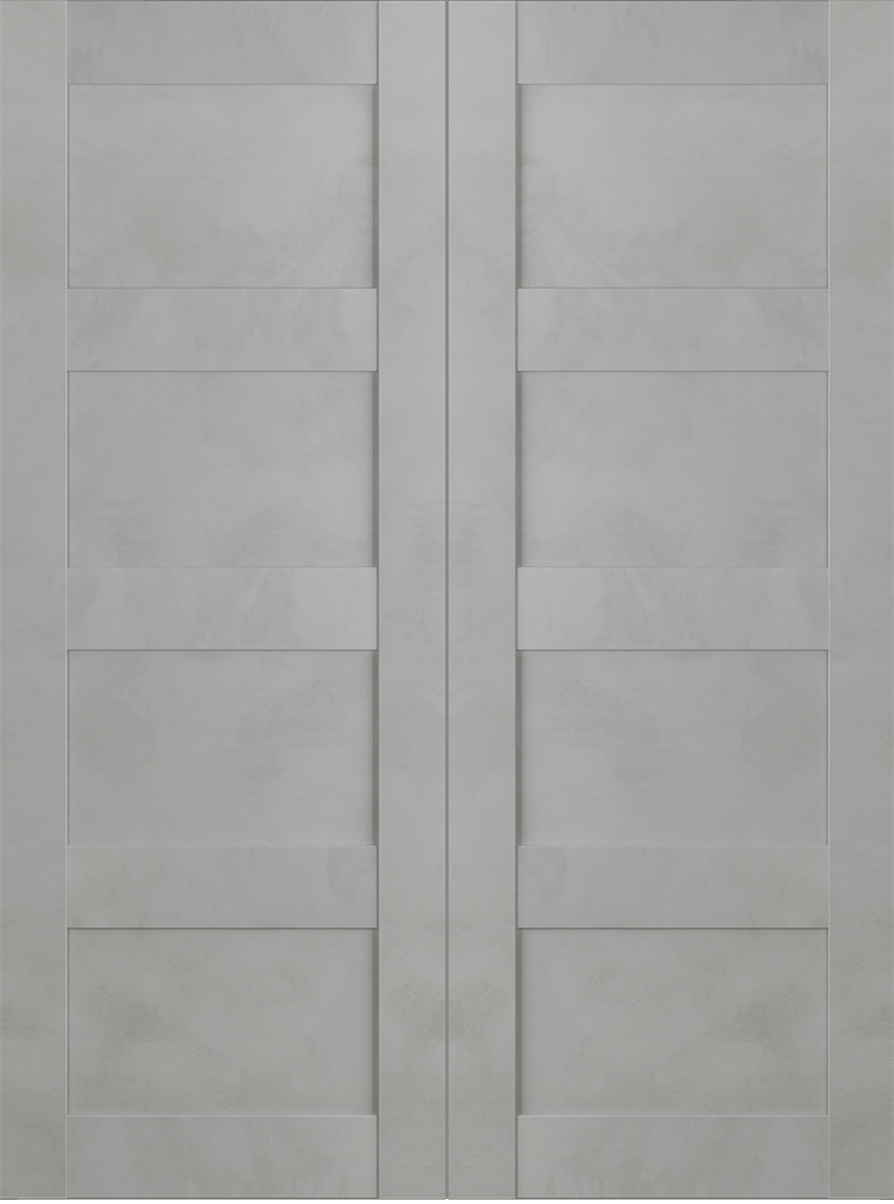  AVON 07 3R LIGHT URBAN DOUBLE INVISIBLE METAL FRAME BELLDINNI MODERN INTERIOR DOOR - 2