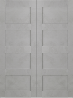  AVON 07 3R LIGHT URBAN DOUBLE INVISIBLE METAL FRAME BELLDINNI MODERN INTERIOR DOOR - 2
