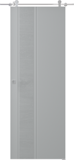 TWINWOOD 1 LIGHT GREY BARN BELLDINNI MODERN INTERIOR DOOR - 1