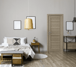 ALDA SHAMBOR DOUBLE INVISIBLE METAL FRAME BELLDINNI MODERN INTERIOR DOOR - 2