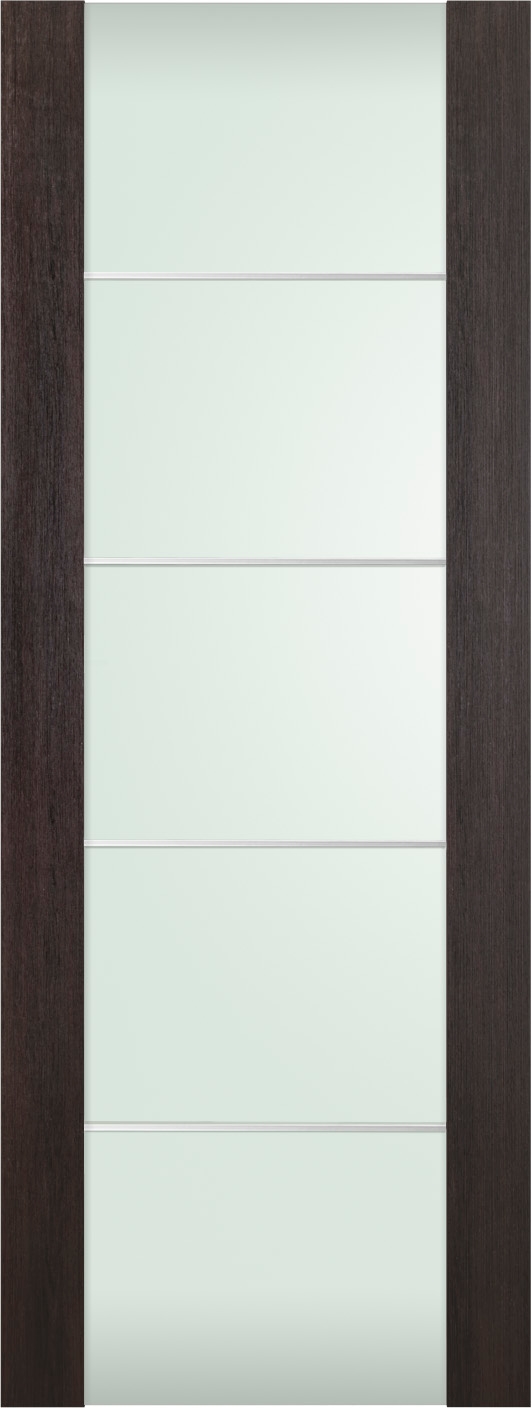 AVON 202 4H VETRO VERALINGA OAK SLAB BELLDINNI MODERN INTERIOR DOOR - 1