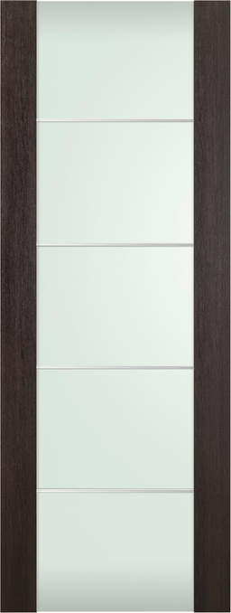 AVON 202 4H VETRO VERALINGA OAK SLAB BELLDINNI MODERN INTERIOR DOOR - 1