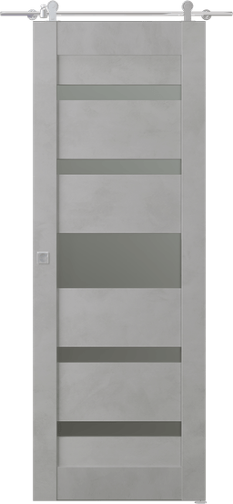 AVON 07-05 VETRO LIGHT URBAN BARN BELLDINNI MODERN INTERIOR DOOR - 1