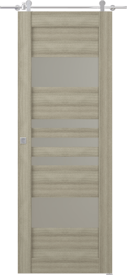 LETI VETRO SHAMBOR BARN BELLDINNI MODERN INTERIOR DOOR - 1