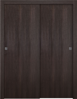 OPTIMA VERALINGA OAK BYPASS BELLDINNI MODERN INTERIOR DOOR - 1