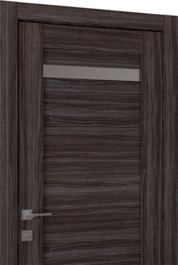 PERLA VETRO GRAY OAK SWING BELLDINNI MODERN INTERIOR DOOR - 2