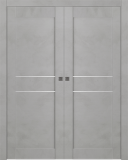AVON 07 2HN LIGHT URBAN DOUBLE POCKET BELLDINNI MODERN INTERIOR DOOR - 1