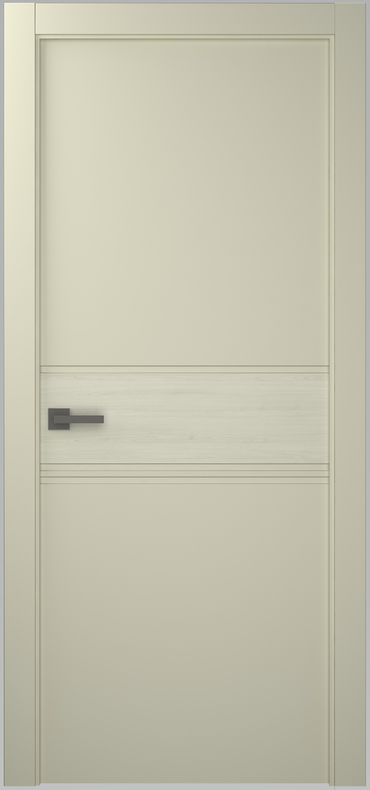 TWINWOOD 2 IVORY SWING BELLDINNI MODERN INTERIOR DOOR - 1