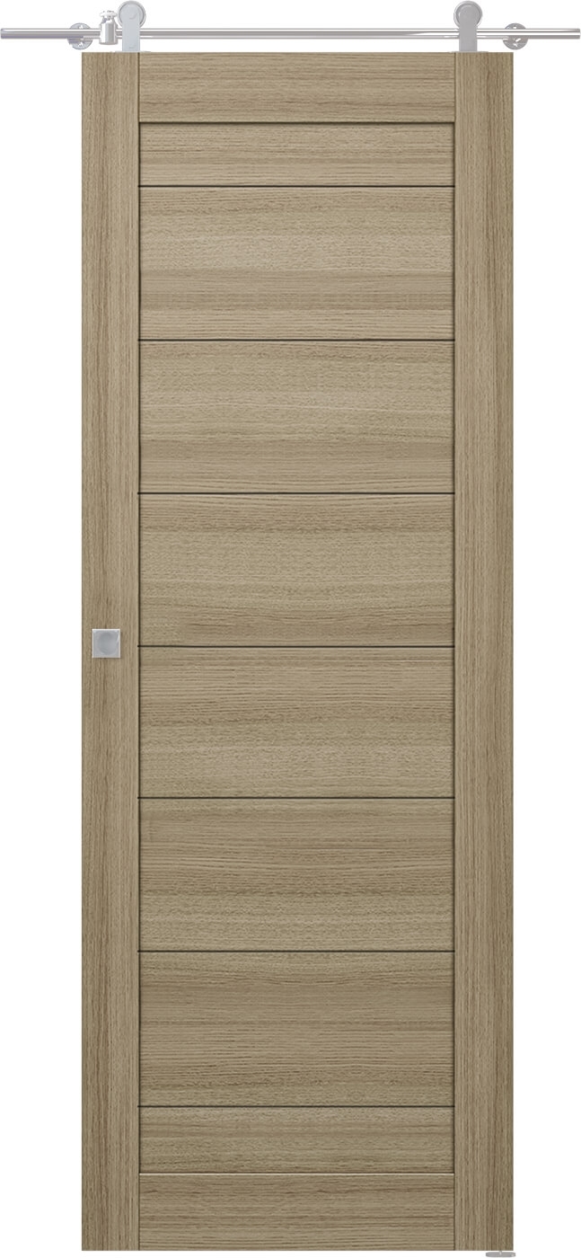 ERMI SHAMBOR DOUBLE BARN BELLDINNI MODERN INTERIOR DOOR - 1
