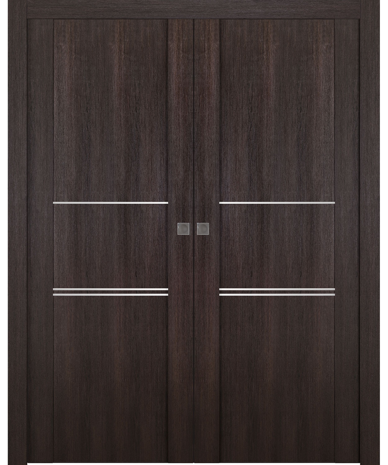 AVON 01 3H VERALINGA OAK DOUBLE POCKET DOORS BELLDINNI MODERN INTERIOR DOOR - 1