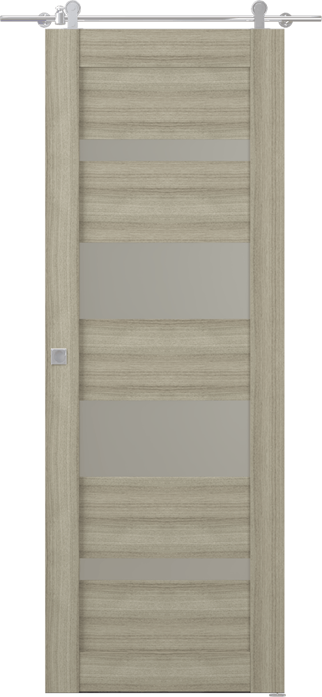 MIRELLA VETRO SHAMBOR BARN BELLDINNI MODERN INTERIOR DOOR - 1