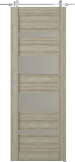 MIRELLA VETRO SHAMBOR BARN BELLDINNI MODERN INTERIOR DOOR - 1