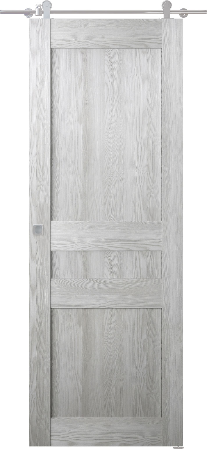 AVON 07 2R RIBEIRA ASH BARN BELLDINNI MODERN INTERIOR DOOR - 1