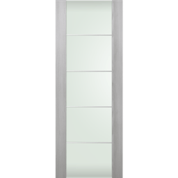 AVON 202 4H VETRO RIBEIRA ASH BARN BELLDINNI MODERN INTERIOR DOOR - 2