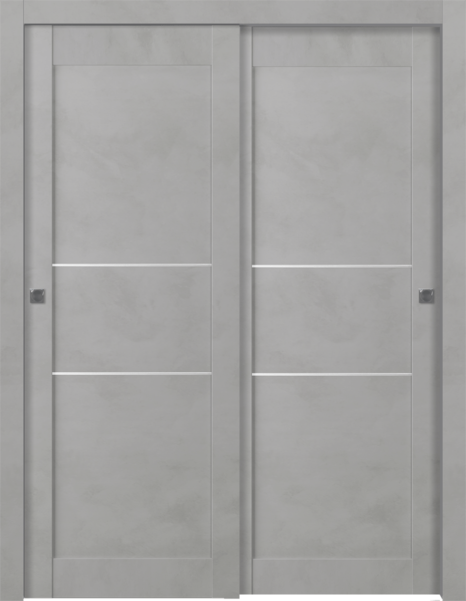AVON 07 2H LIGHT URBAN BYPASS BELLDINNI MODERN INTERIOR DOOR - 1