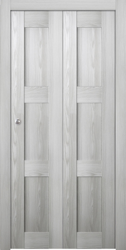 AVON 07 2RN RIBEIRA ASH BI-FOLD BELLDINNI MODERN INTERIOR DOOR - 1
