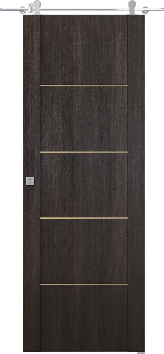 AVON 01 4H GOLD VERALINGA OAK DOUBLE BARN BELLDINNI MODERN INTERIOR DOOR - 1