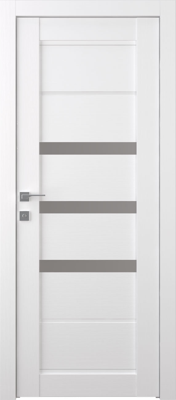 RITA VETRO BIANCO NOBLE SWING BELLDINNI MODERN INTERIOR DOOR - 1