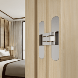 AVON 207 VETRO LOIRE ASH DOUBLE INVISIBLE METAL FRAME BELLDINNI MODERN INTERIOR DOOR - 3