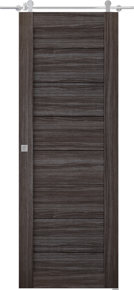 ERMI GRAY OAK BARN BELLDINNI MODERN INTERIOR DOOR - 4