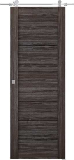 ERMI GRAY OAK BARN BELLDINNI MODERN INTERIOR DOOR - 4