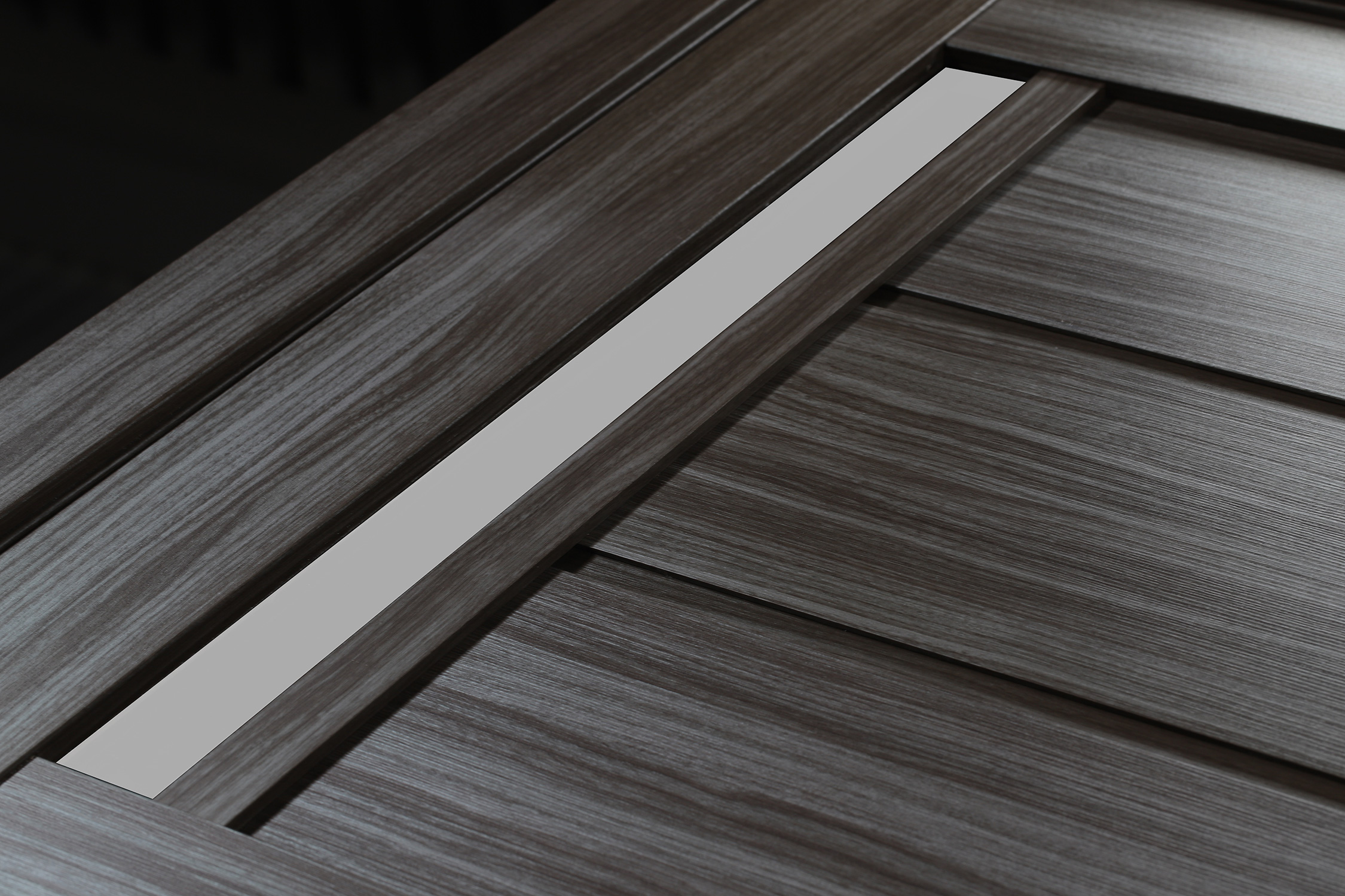 ESTA VETRO GRAY OAK DOUBLE BI-FOLD BELLDINNI MODERN INTERIOR DOOR - 5