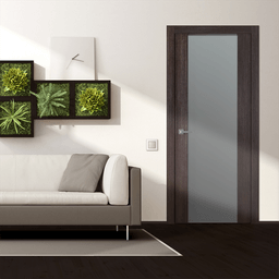 AVON 202 VETRO VERALINGA OAK BARN BELLDINNI MODERN INTERIOR DOOR - 2