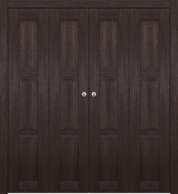 AVON 07 2RN VERALINGA OAK DOUBLE BI-FOLD BELLDINNI MODERN INTERIOR DOOR - 1