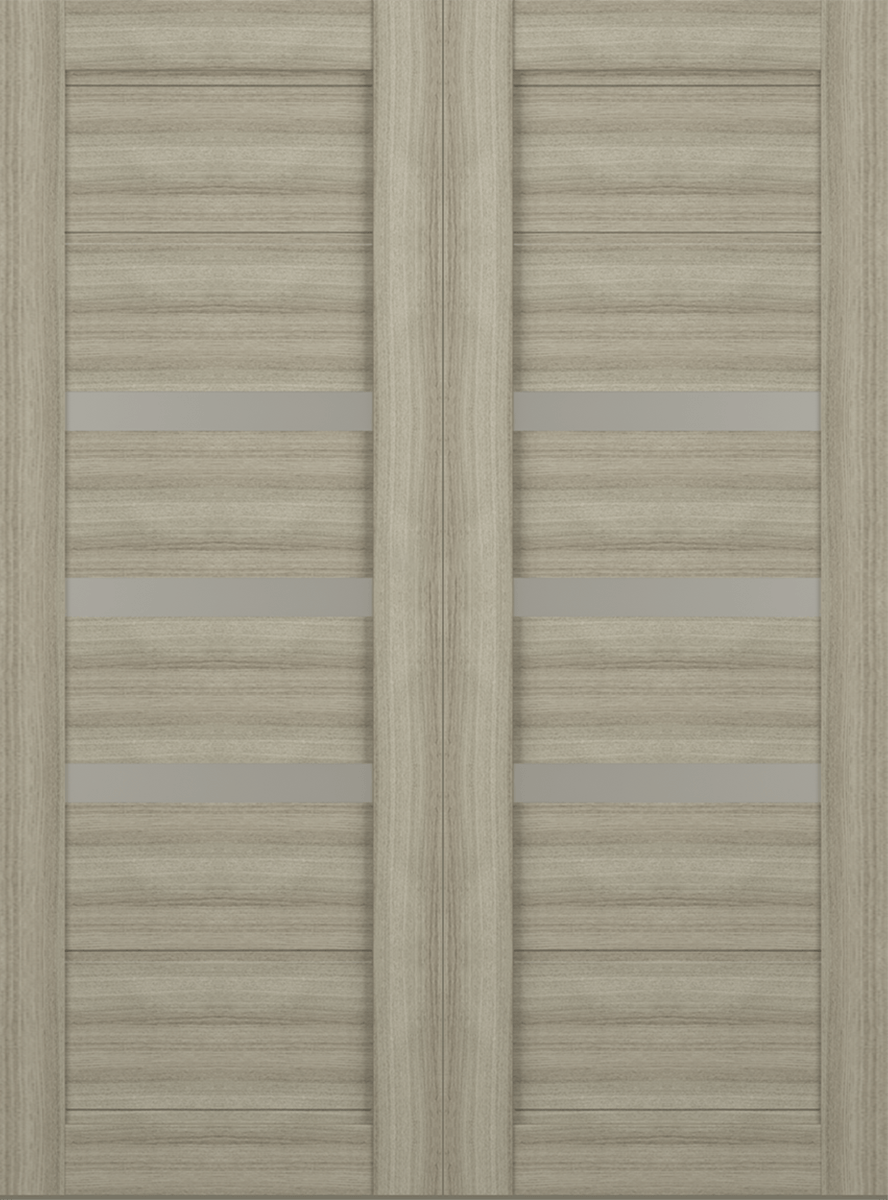RITA VETRO SHAMBOR DOUBLE BARN BELLDINNI MODERN INTERIOR DOOR - 2