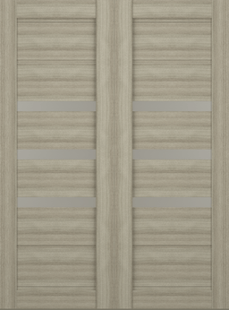 RITA VETRO SHAMBOR DOUBLE BARN BELLDINNI MODERN INTERIOR DOOR - 2