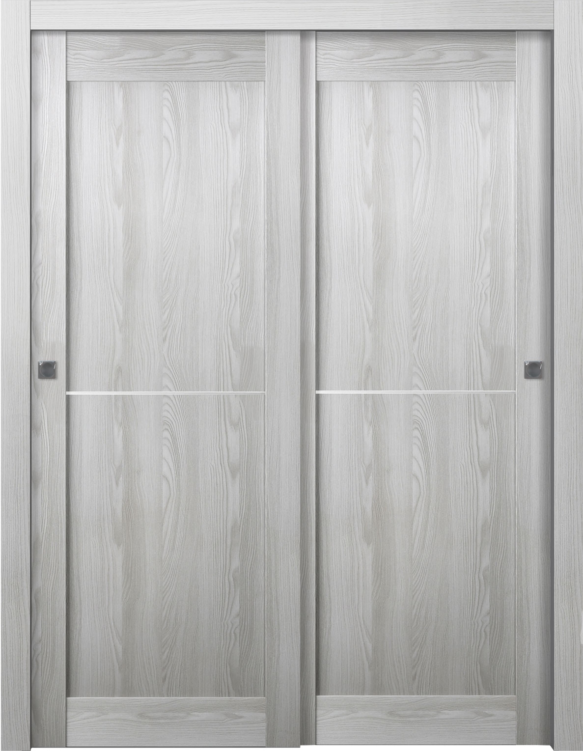 AVON 07 1H RIBEIRA ASH BYPASS BELLDINNI MODERN INTERIOR DOOR - 1