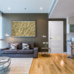 GINA VETRO BIANCO NOBLE SWING DOORS BELLDINNI MODERN INTERIOR DOOR - 2