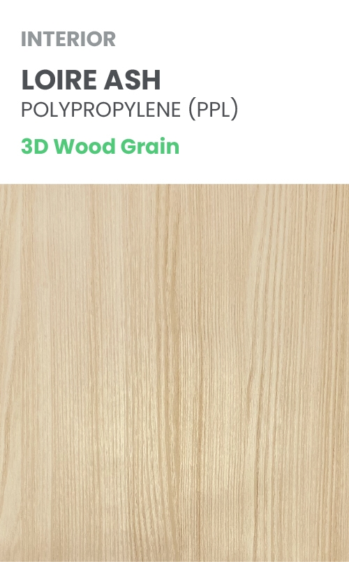 AVON 10 LITE VETRO LOIRE ASH DOUBLE BI-FOLD BELLDINNI MODERN INTERIOR DOOR - 3