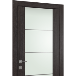 AVON 202 4H VETRO VERALINGA OAK SWING BELLDINNI MODERN INTERIOR DOOR - 2